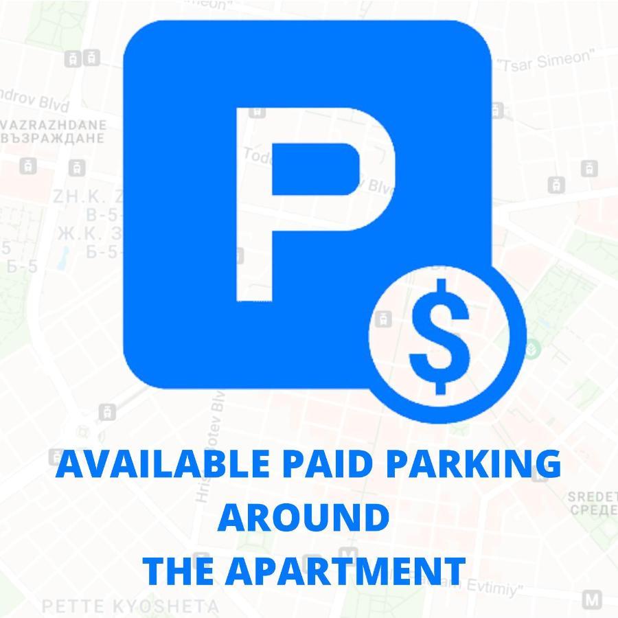 Top Centre Sofia Apartment For 6 Guests Ngoại thất bức ảnh